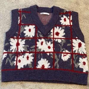 Zara sweater vest